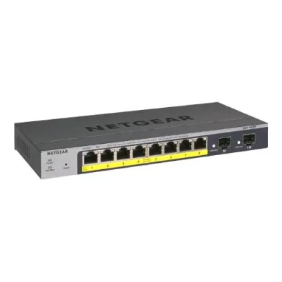 Netgear GS110TP-300EUS Switch 8 Porte Gigabit POE+ 2 Porte SFP
