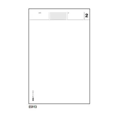 Edipro Comande Blocco Autocopiante 2 Fogli 99X170 mm 50 Fogli Conf 20 Pz.