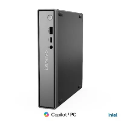 Lenovo ThinkCentre Neo 50Q Gen 6 Tiny Copilot + PC Mini PC Intel Core Ultra 5 226V RAM 16GB-SSD 512GB NVMe-Intel Arc Graphics 130V-Wi-Fi 6 + Gigabit LAN-Tastiera Mouse-Free Dos Grigio (13HR003TIX)