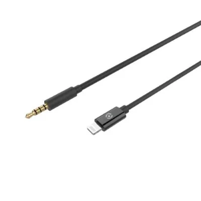 Celly Cavo da Lightning a Jack 3.5mm 1 m Nero