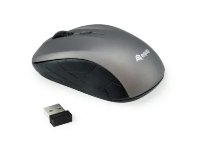 Conceptronic Mini Mouse Ottico Wireless 1.600 DPI Ricevitore USB Grigo