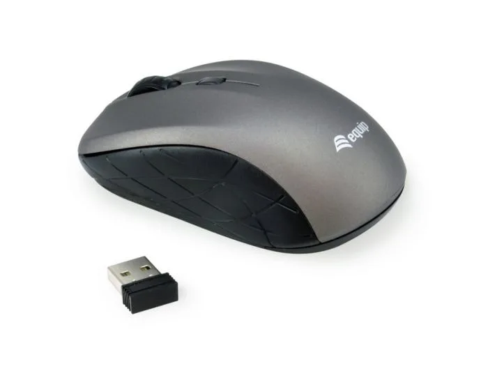 Conceptronic Mini Mouse Ottico Wireless 1.600 DPI Ricevitore USB Grigo
