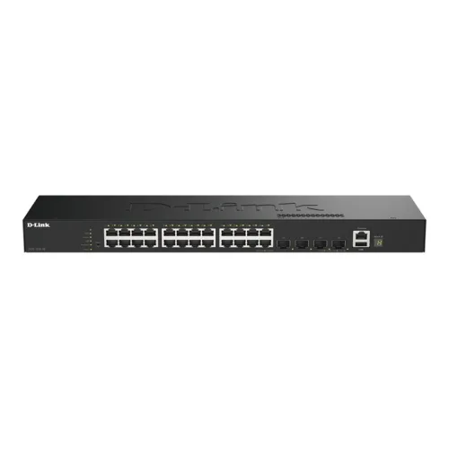 D-Link DGS-1530-28 Switch Gestito 24 x 10/100/1000 + 4 x 10 Gigabit SFP+ Montabile su Rack