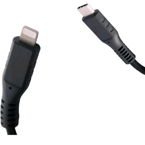 Celly Cavo da USB-C a Lightning 12 W 2 m Nero