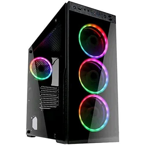 Kolink Horizon RGB -Case RGB Gaming Mid-Tower ATX con Pannelli in Vetro Temperato