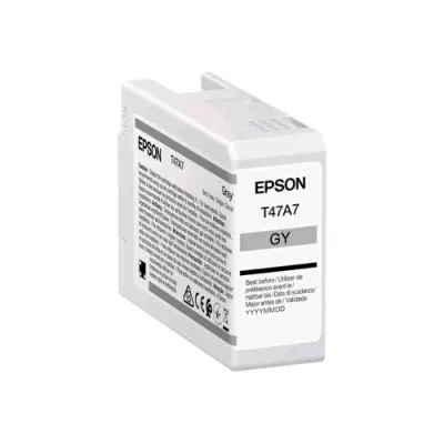 Epson Ultrachrome Pro T47A7 Cartuccia Inchiostro Grigio 50 ml per Surecolor SC-P900