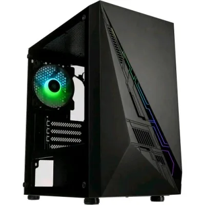 Kolink Inspire K2 Plus ARGB Mini Tower Minitx/Matx Pannello Laterale in Vetro Temperato Nero