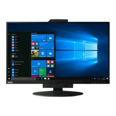 Lenovo ThinkCentre Tiny-in-One 27 27" LED Quad HD 2560 x 1440 250 CD/MQ 1000:1 4MS 60Hz Altoparlanti Web Cam HDMI Displayport Nero