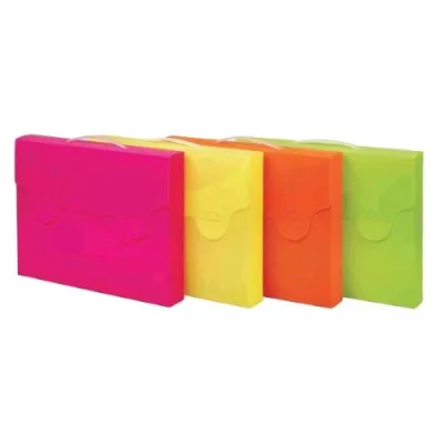 Favorit Neon Valigetta Portadisegni in PP 520X370X50 mm Colori Assortiti