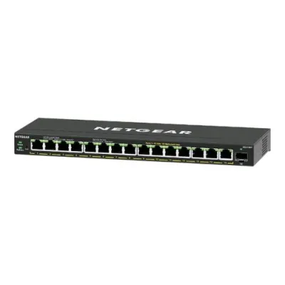 Netgear GS316EP-100PES Switch Gestito 15 x 10/100/1000 (POE+) + 1 x SFP POE+ (180 W)