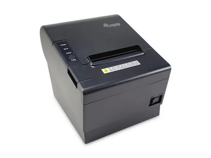 Conceptronic 351002 Stampante Termica POS per Ricevute da 80 mm con Taglierina Automatica Connessione USB/Cassa Black