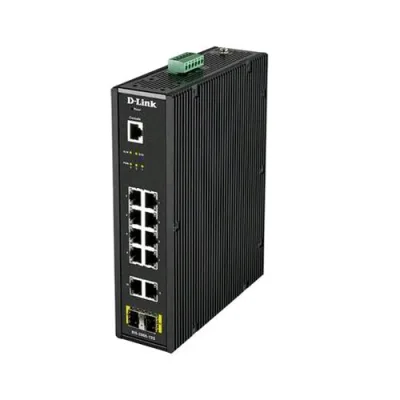 D-Link Dis-200G-12S Switch 12 Porte Gestisto L2 Gibagibit 10 x 10/100/1000BASE-T Ports, 2 x SFP