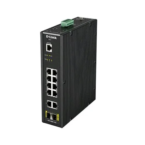 D-Link Dis-200G-12S Switch 12 Porte Gestisto L2 Gibagibit 10 x 10/100/1000BASE-T Ports, 2 x SFP