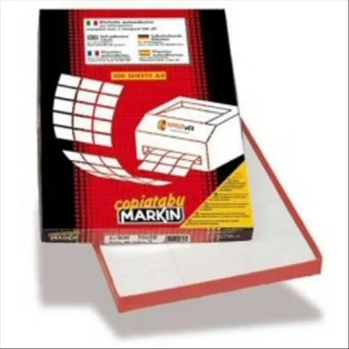Markin CF3200 Etichette Autoadesive 47.5 x 35 White