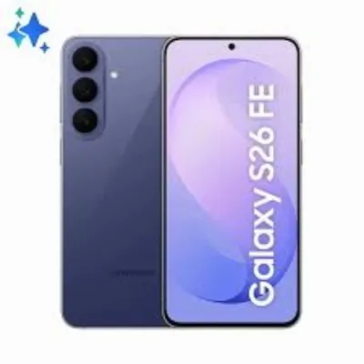 Samsung S741 Galaxy S26 Fe 5G Dual SIM 6.7" Octa Core 256GB RAM 8GB 5G Italia Blueberry
