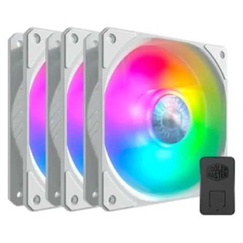 Cooler Master Sickleflow 120 ARGB 3 in 1 White Edition