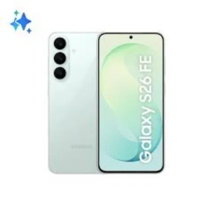 Samsung S741 Galaxy S26 Fe 5G Dual SIM 6.7" Octa Core 256GB RAM 8GB 5G Italia Pistachio