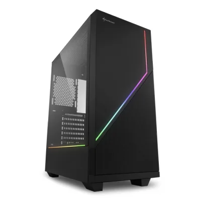 Sharkoon RGB Flow Midi ATX Tower Nero