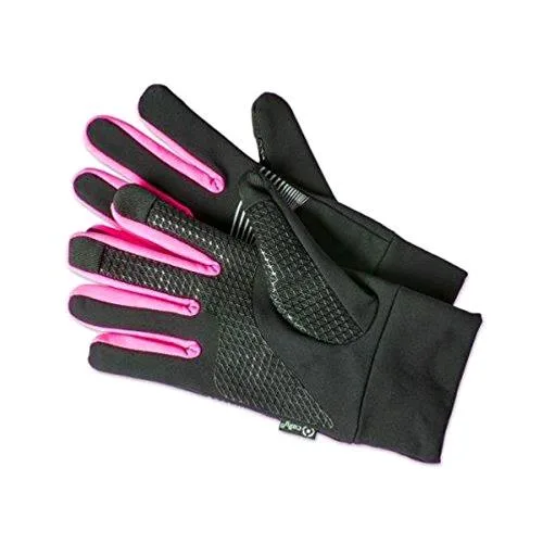 Celly Sport Touch Gloves Guanti Touch Black Pink