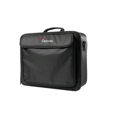 Optoma SP.72801GC01 Borsa a Tracolla per Videoproiettore in Nylon/Tessuto Colore Nero