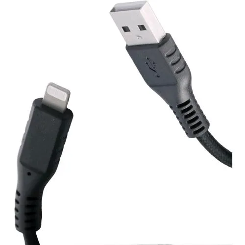 Celly Cavo Dati/Ricarica Adattatore da USB-A a Lightning 12 W 2.4A 2 m Nero