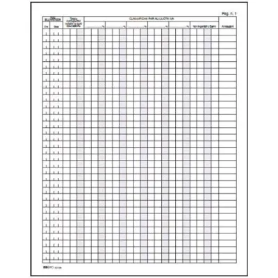 Edipro Registro Iva 310X245MM 46 Fogli Numerati Conf 10 Pz.