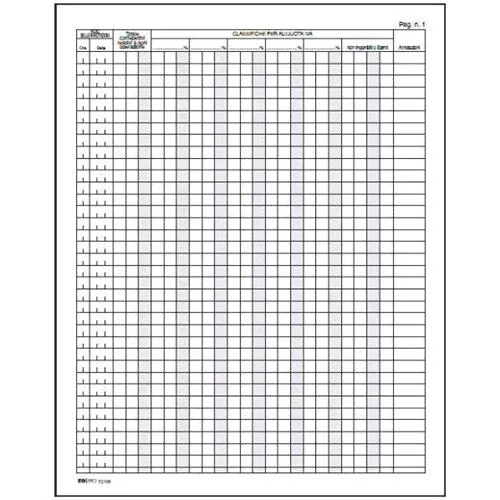 Edipro Registro Iva 310X245MM 46 Fogli Numerati Conf 10 Pz.