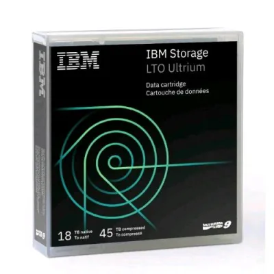 IBM Ultrium Lto 9 Data Cartridge 18.000GB Nativi 45.000GB Compressi