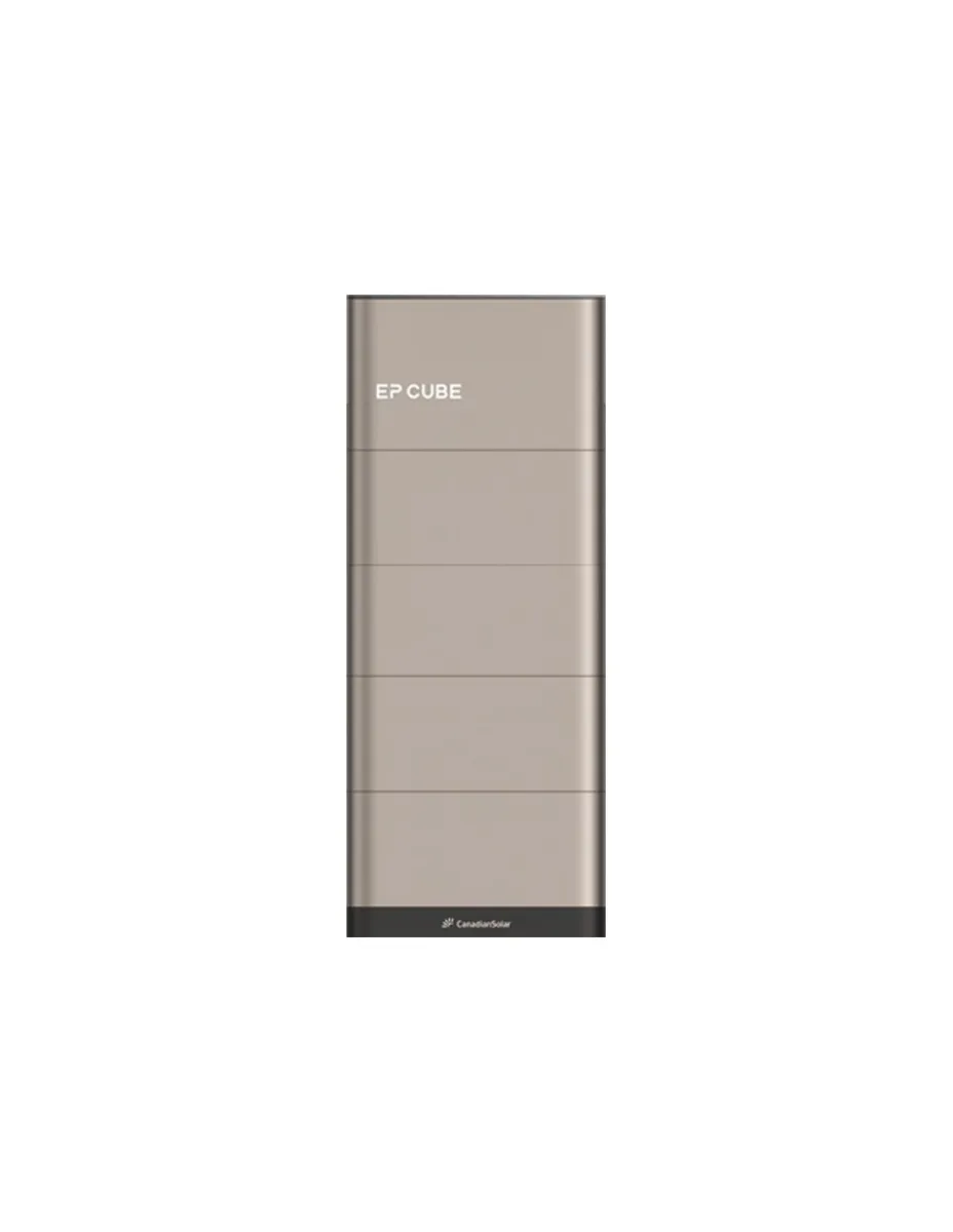 Sistema di accumulo monofase inverter 6kW EP CUBE batteria al litio 15kWh CanadianSolar