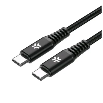 Celly Cavo di Ricarica Power Delivery USB-C Maschio/Maschio 100 W 2 m Nero