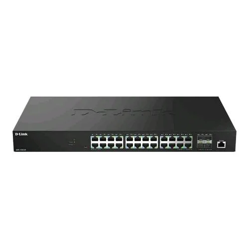 D-Link DMS-1250-28 Switch di Rete Gestito L2+ 28 Porte - 24 x 10/100/1000/2.5G + 4 x 10 Gigabit SFP+ Desktop