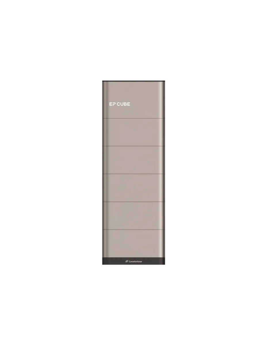 Sistema di accumulo monofase inverter 6kW EP CUBE batteria al litio 20kWh CanadianSolar