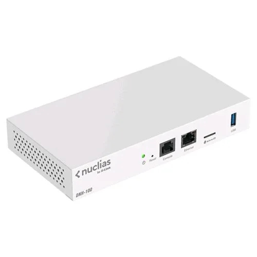 D-Link DNH-100 Nuclias Connect Wireless Controller Dispositivo per Gestione Rete fino a 100 Access Point
