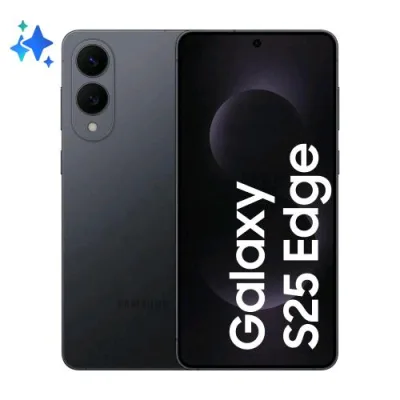 Samsung S937 Galaxy S25 Edge 5G Dual SIM 6.7" Octa Core 512GB RAM 12GB Italia Titanium Jetblack