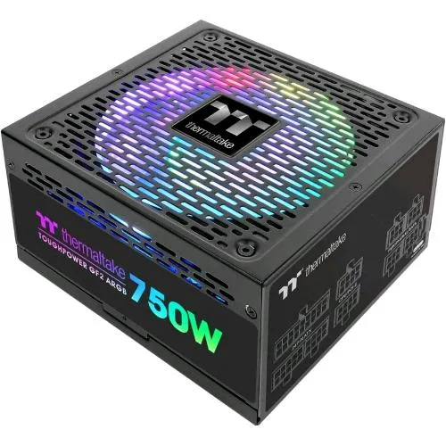 Thermaltake Toughpower GF2 ARGB Alimentatore 750 W Modulare 80 Plus Gold Ventola 14cm 24-Pin ATX Nero