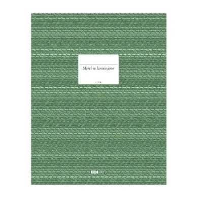 Edipro Registro Merce in Lavorazione 47 Pagine 31X24.5 cm Conf 2 Pz.