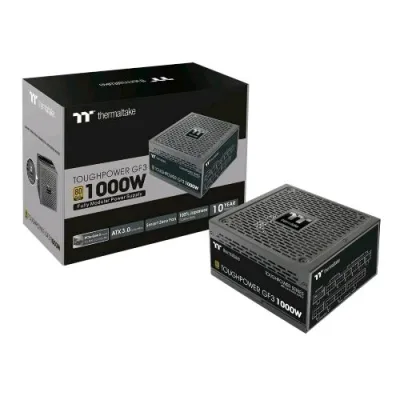Thermaltake Toughpower GF3 Alimentatore PC 1.000W 80 Plus Gold Completamente Modulare ATX 3.0 Ventola Silenziosa 140 Black