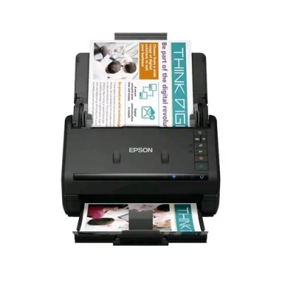 Epson Workforce Es-500WII Scanner A4 Wireless con Fronte/Retro Automatico USB 3.0 300 DPI Wi-Fi Direct Black