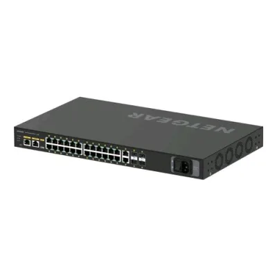 Netgear GSM4230P-100EUS Switch 30 Porte Gestito L3 24 x 10/100/1000 (POE+) + 2 x 10/100/1000 + 4 x 1000BASE-X SFP