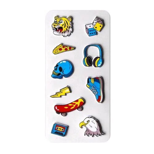 Celly Stickers 3D 10 Teen Boy Multicolore