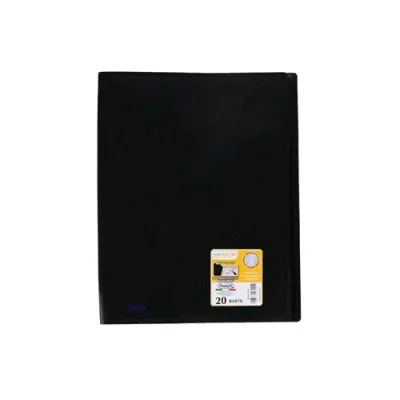 Favorit Portalistini in PP 220X300MM A4 20 Buste Col. Nero