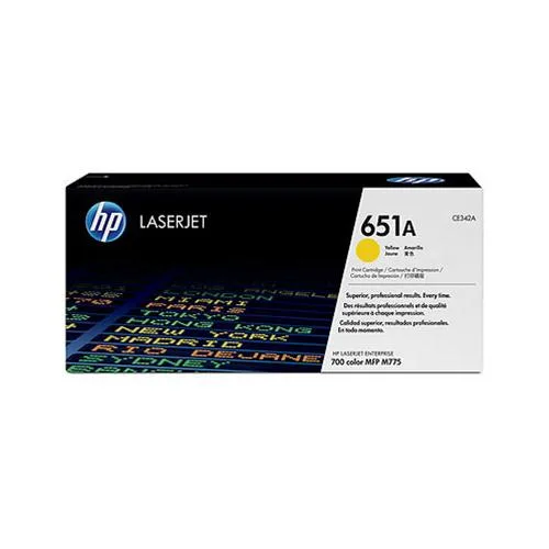HP 651A Y Toner Giallo per Color Laserjet Enterprise MFP M775; Laserjet Managed MFP M775