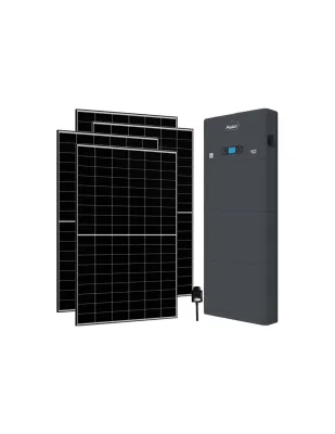 Kit fotovoltaico monofase 3800W inverter 3.6kW All in one batteria al litio 5.12kWh HV ZBT 5K Zucchetti