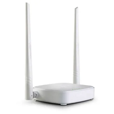 Tenda N301 Router Wireless N 300M 3P LAN 10/100M + 1P Wan 2 Antenne Fisse 5 Dbi 2.4GHz