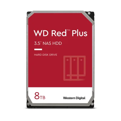 HD 3,5 8TB 5640RPM 256MB RED PLUS SATA3 NAS STORAGE