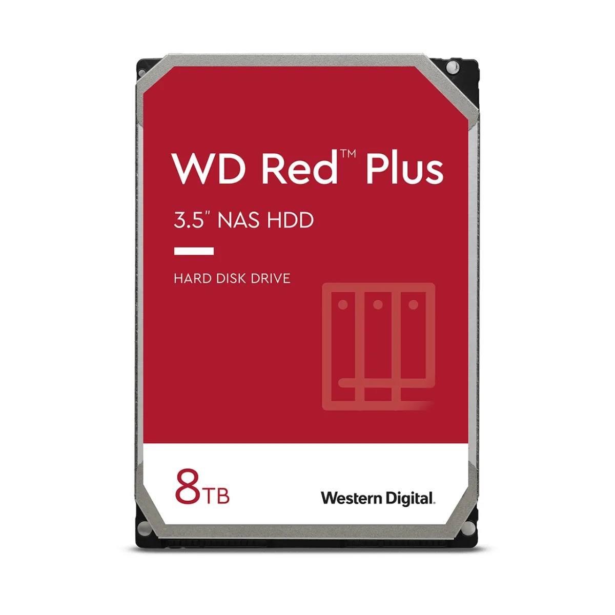 HD 3,5 8TB 5640RPM 256MB RED PLUS SATA3 NAS STORAGE