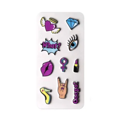 Celly Stickers 3D 10 Teen Girl Multicolore
