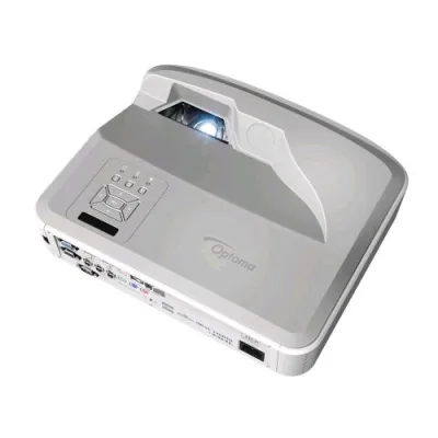 Optoma ZU500USTE Videoproiettore Laser DPL Wuxga Ad Ottica Ultra Corta 5.000 Lumen 100.000:1 Full HD IP5X HDMI VGA USB RJ45 Audio Mic 3.5mm White