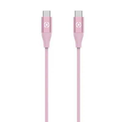 Celly Cavo Power Delivery USB-C a USB-C fino a 60W 1.5 m Pink
