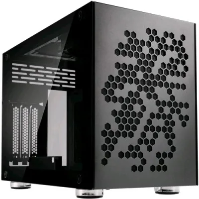Kolink Rocket Heavy Case Alluminio e Vetro Temperato Mini Itx Nero